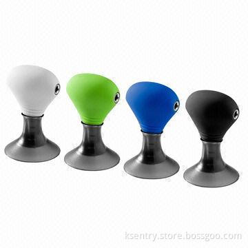 Cute earphone splitter stand holder for mobile phone